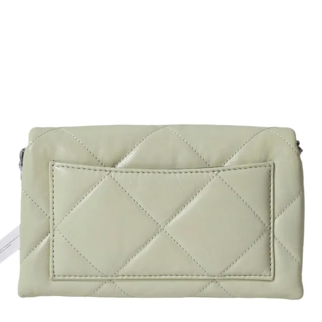 【TORY BURCH】TB 新款 Kira 十字LOGO絎縫肩背包斜背包旋鈕開合(牛油果綠/贈原廠防塵袋紙袋/七夕情人節)