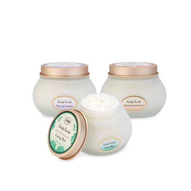 【SABON】官方直營 死海鹽頭皮磨砂膏300g(香味任選)