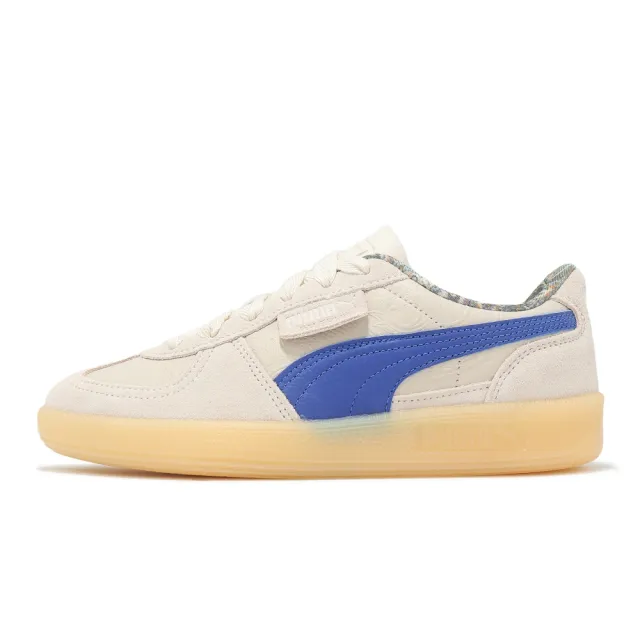 【PUMA】休閒鞋 Palermo Bomber 男鞋 女鞋 米色 藍 麂皮 復古(401365-01)