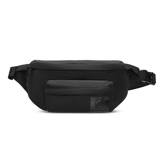 【Mammut 長毛象官方直營】Xeron Neuveville Waistpack 健行休閒腰包/斜肩包 2L 黑色 #2810-00142