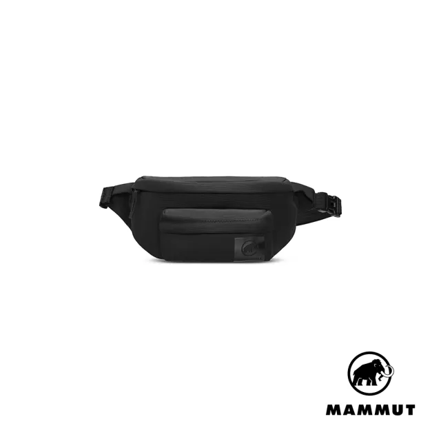 【Mammut 長毛象官方直營】Xeron Neuveville Waistpack 健行休閒腰包/斜肩包 2L 黑色 #2810-00142