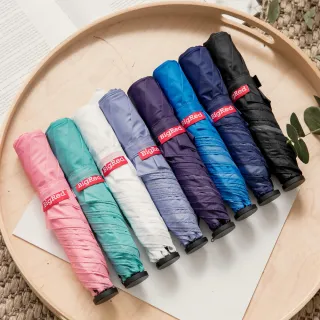 【雨傘王】BigRed 極度輕 超輕量95g 手開折疊傘 登山旅遊必備 口袋傘(終身免費維修)