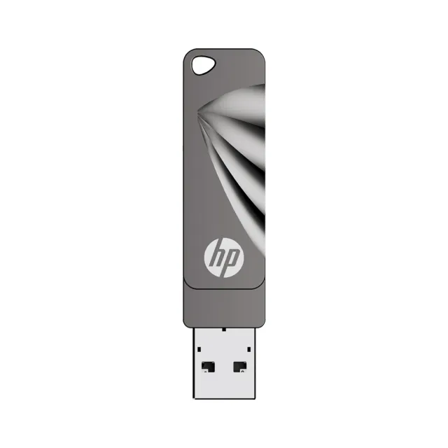【HP 惠普】128GB 雙用隨身碟 Type-C + A 金屬製 USB 3.2 讀取高達 120 MB/s(x762c)