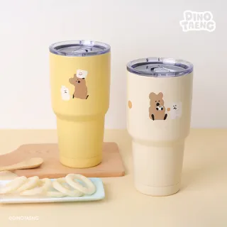 【Norns】DINOTAENG不鏽鋼酷涼杯(呆萌町 QUOKKA & BOBO 冰壩杯 飲料杯 保溫杯)