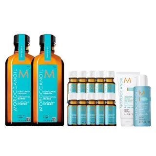 【摩洛哥優油】優油100ml 2入組(官方直營/護髮油/髮油/護髮/MOROCCANOIL)