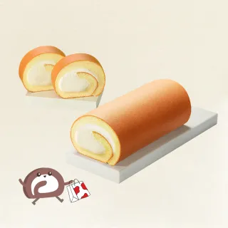 【亞尼克-門市自取】原味生乳捲18公分2件組(門市取貨請提供收件人姓名)