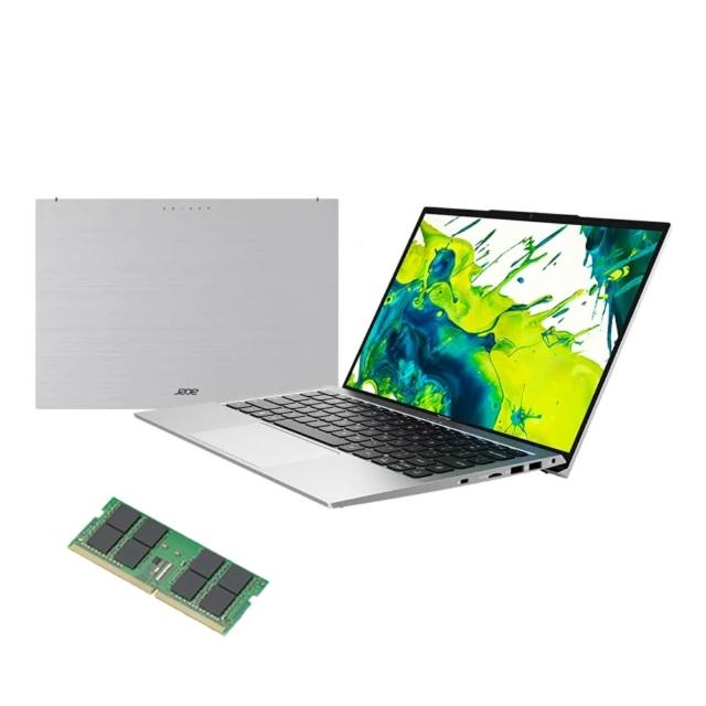 【Acer】升級16G★14吋Core 5效能輕薄筆電-銀(Aspire Lite/AL14-52M-55K2/Core 5-120U/8G/512G/W11)
