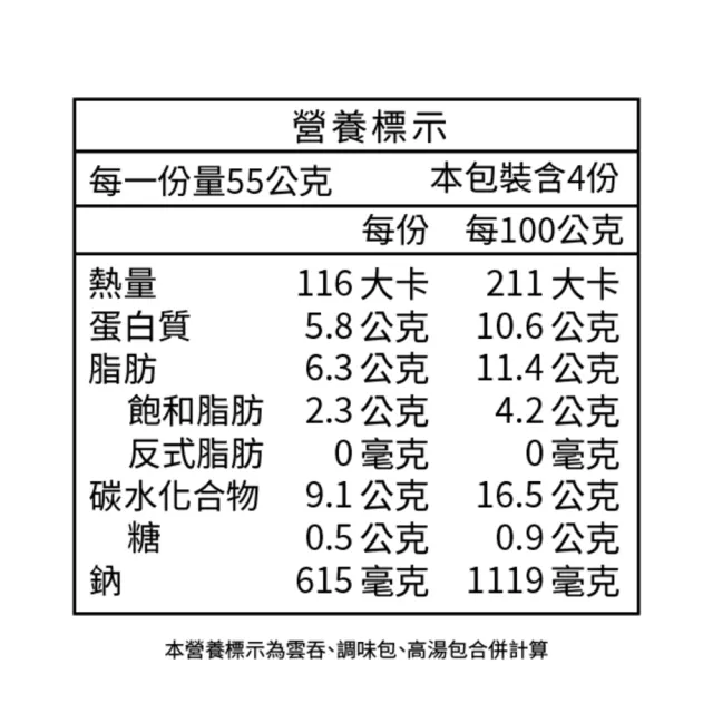 【桂冠】仲夏輕食雲吞10入組