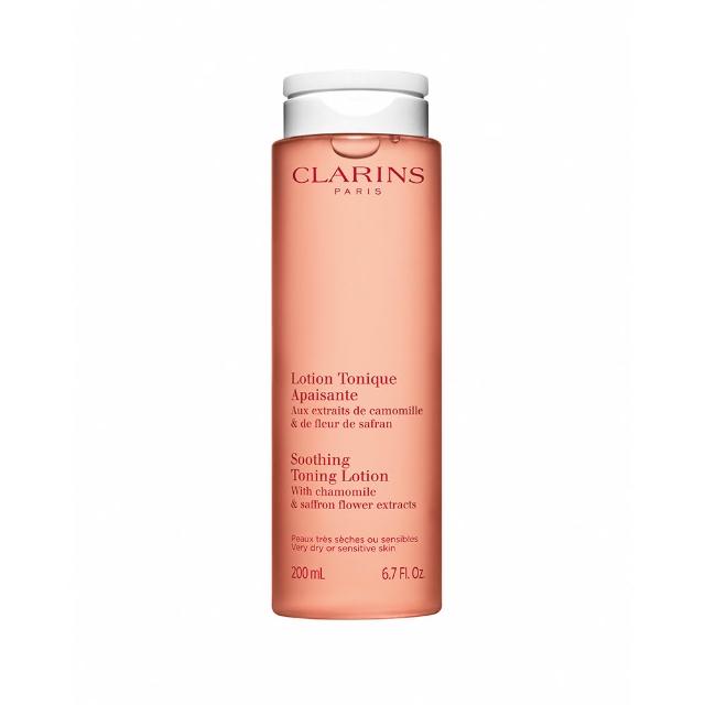 CLARINS克蘭詩 純淨化妝水為專櫃級化妝水，適合各種肌膚使用。本產品有三種功能選擇：舒緩、保濕與淨化，200ml容量適合日常使用。能有效清潔臉部與眼部，維持肌膚健康狀態，是大人肌膚保養的必備品。