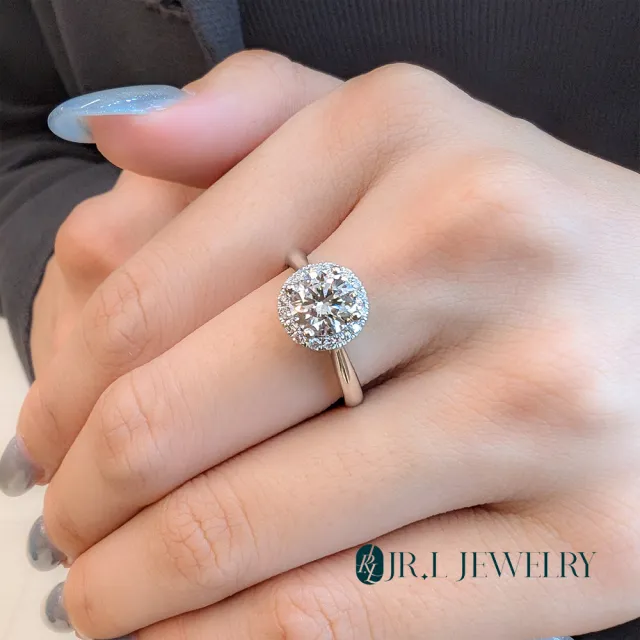 【JR.L金瑞利珠寶】雙12 IGI 1克拉 一生幸福 鑽石戒指(培育鑽石 鉑金)