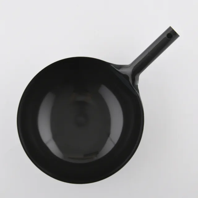 輕量型 鐵柄中華炒鍋 30cmx1mm 日本製 中華鍋 中華炒鍋 鐵鍋 片手鍋 單柄鍋(平輸品)