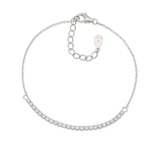 【JR.L JEWELRY】銀月微光 50分鑽石手鍊(培育鑽石 925純銀)