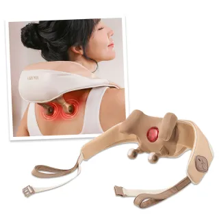 【輝葉】大力抓PLUS肩頸按摩器(斜方肌/按摩器/熱敷/HY-822)
