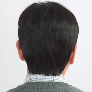 【LEESA】頭套假髮\禿頭救星\假髮片\遮白髮\無痕\遮禿\自然\假髮\男士假髮\真髮假髮\整頂假髮\短