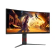 雷蛇有線電競滑鼠組★【AOC】CU34G4 2K 曲面電競螢幕(34型/WQHD/180Hz/0.5ms/VA/Adaptive Sync)