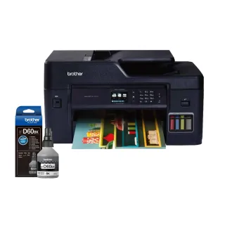 【brother】官方直營 搭1黑墨水★MFC-T4500DW 大連供A3多功能複合式噴墨機(列印/複印/掃描/傳真/WiFi)