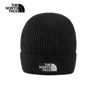 【The North Face 官方旗艦】北面男女款黑色舒適保暖毛帽｜8CHEJK3