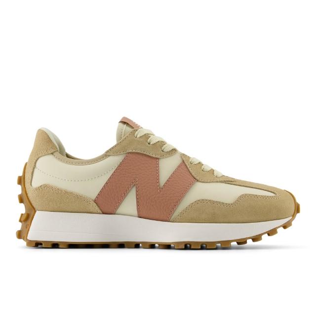 【NEW BALANCE】NB 復古鞋/運動鞋_WS327NKA-B_女性_棕橘色
