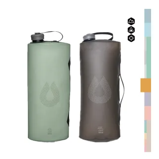 【HydraPak】超輕量可摺疊水袋 4公升 SEEKER(露營/ 登山/車泊/水袋/儲水袋/軟式蓄水袋)