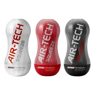【TENGA官方直營】AIR-TECH SQUEEZE 擠壓氣炫杯(重複使用 情趣用品 日本空氣飛機杯 自慰套 自慰器 自慰杯)