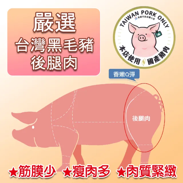 【吉好味】蒸荐康台南府城名店 古法手工牙齒蒸肉圓盒裝(約45g*10粒/盒 5盒入-H001)