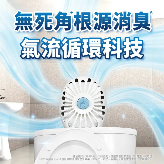 【日本風倍清】浴廁用抗菌消臭防臭劑/芳香劑 2入裝(清爽皂香/ 薄荷綠香/ 山谷微香)