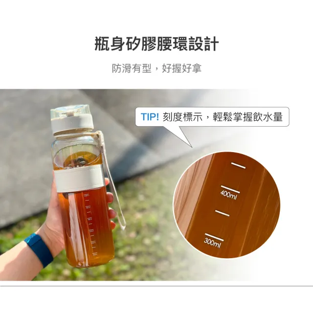 【LocknLock 樂扣樂扣】官方直營 Tritan優質彈蓋提帶水壺 650ml