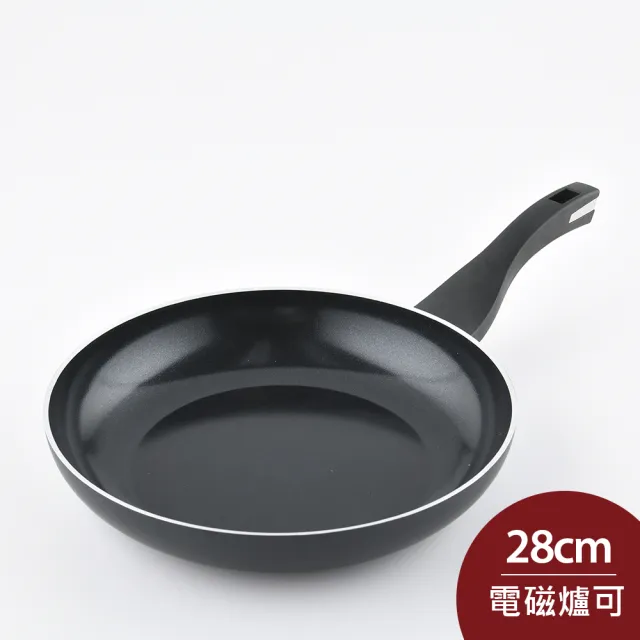 【Berndes 寶迪】B.GREEN 不沾平底煎鍋 28cm 不沾鍋 平底鍋 炒鍋 {電磁爐 IH爐可用}(平輸品)