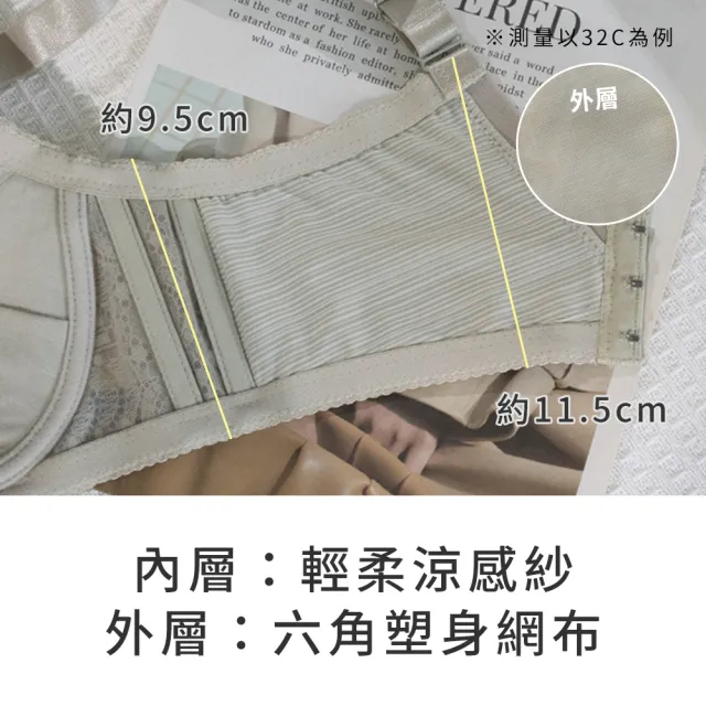 【玉如阿姨】迷漫浪花內衣※0678墨綠(C.D.E罩 渾圓 集中 包副乳 台灣製)