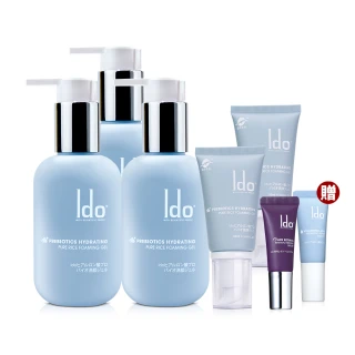 【Ido 船井醫朵】益玻米★益生肌玻尿酸純米洗顏露3+2分享組共475ml(臉部保養/洗面乳)