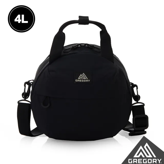 【Gregory】4L SUSZY ROUND CROSSBODY 肩背包 烏木黑 象牙白 岑樹灰(防潑水 輕便 舒適肩背帶 鑰匙扣)