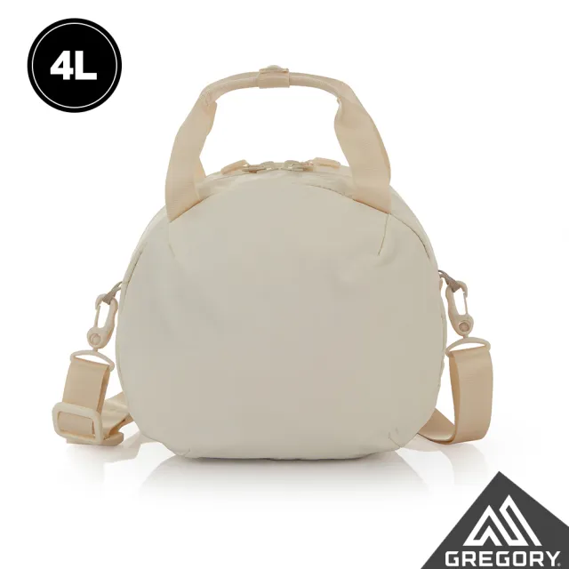 【Gregory】4L SUSZY ROUND CROSSBODY 肩背包 烏木黑 象牙白 岑樹灰(防潑水 輕便 舒適肩背帶 鑰匙扣)