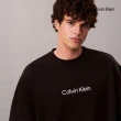 【CALVIN KLEIN】官方旗艦館CK Calvin Logo 圓領上衣_白色