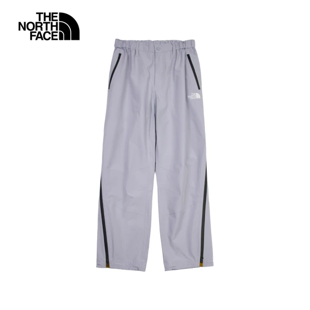【The North Face 官方旗艦】北面UE男款藍色DRYVENT防水衝鋒長褲｜8E5XEIK
