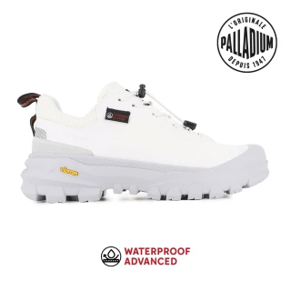 【Palladium】PALLARIDER LO TX WPA黃金大底赤標低筒防水鞋/休閒鞋-男鞋/女鞋-白(79538-116-M)