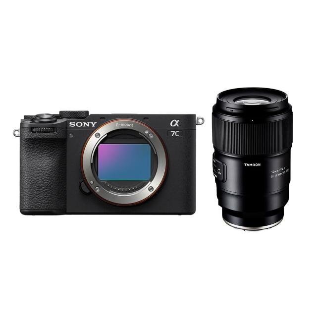 【SONY 索尼】Alpha 7C II 全片幅混合式小型相機 微距鏡皇套組 ILCE-7CM2 黑/銀(公司貨)