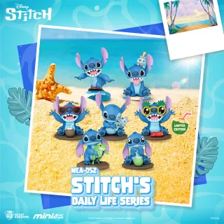 【Beast Kingdom 野獸國】MEA-052 史迪奇日常系列 盲盒單入