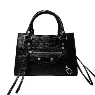 【DMOM】鱷魚腹皮曼哈頓手提包