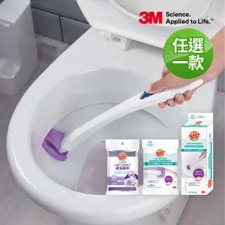 【3M】百利浴室清潔馬桶刷特惠組-小蘇打配方(任選一組)