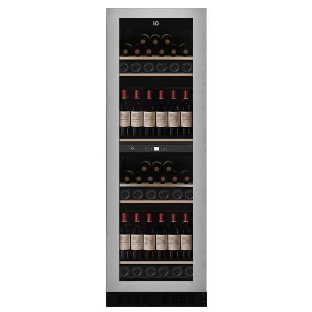 【iO】★福利品★GRAND CRU變頻單門雙溫專業酒櫃i180DSTI(158瓶裝)