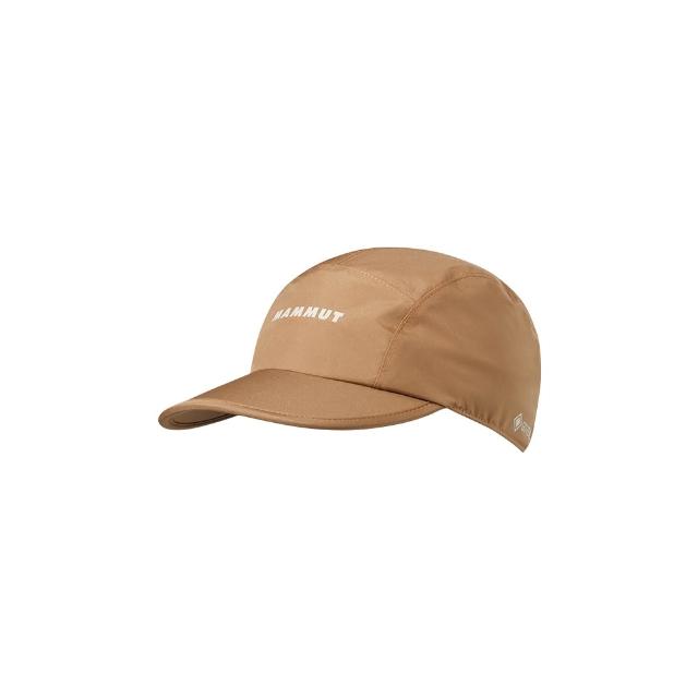 【Mammut 長毛象】Climate Gore-Tex  Cap AF 防風防水鴨舌帽 黏土棕 #1191-01960