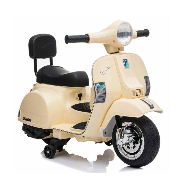 【聰明媽咪電動車】偉士牌 Vespa 兒童電動機車(2色可選｜A008｜兒童機車｜兒童摩托車)