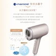 【Panasonic 國際牌】奈米水離子吹風機-迷霧金(含資生堂洗髮精組合 EH-WNA9M-E)