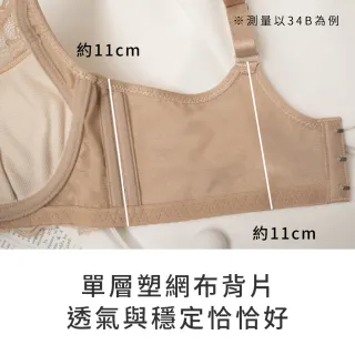 【玉如阿姨】理想情人內衣※0713奶茶(A.B罩 渾圓 集中 軟鋼圈 低脊心 台灣製)