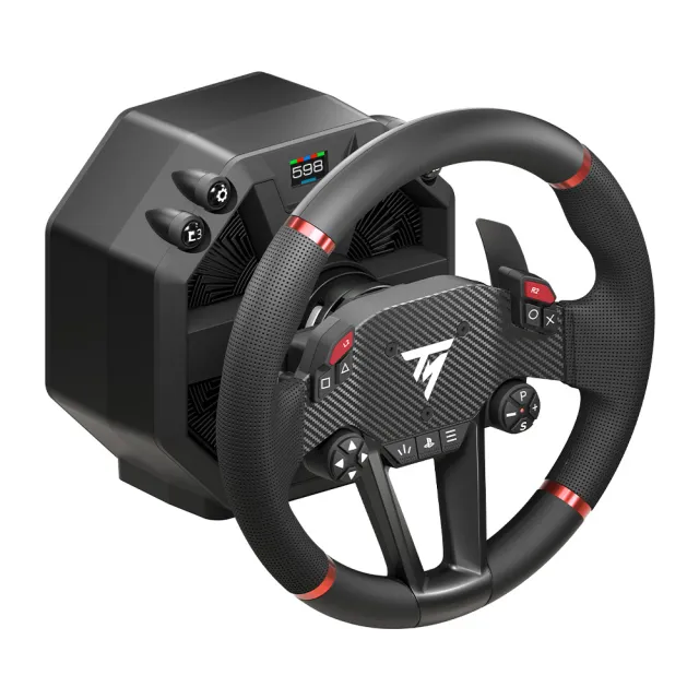 【THRUSTMASTER 圖馬斯特】現貨直接出 圖馬斯特T598 直驅式方向盤(免轉接直接支援PS5/PS4/PC)