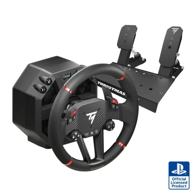 【THRUSTMASTER 圖馬斯特】現貨直接出 圖馬斯特T598 直驅式方向盤(免轉接直接支援PS5/PS4/PC)