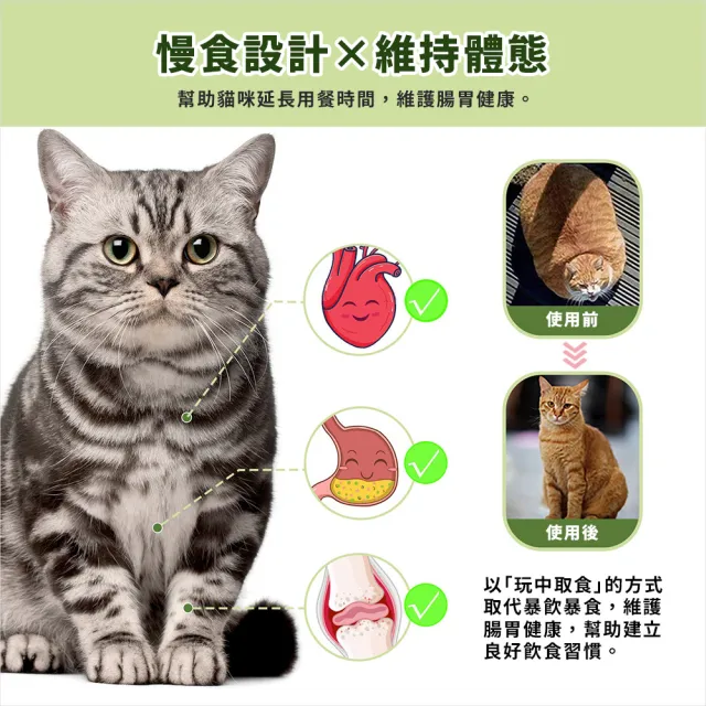 【KADTC】三合一智探寶盒(多功能 寵物益智玩具 藏食玩具 貓玩具 慢食 寵物訓練 防滑)