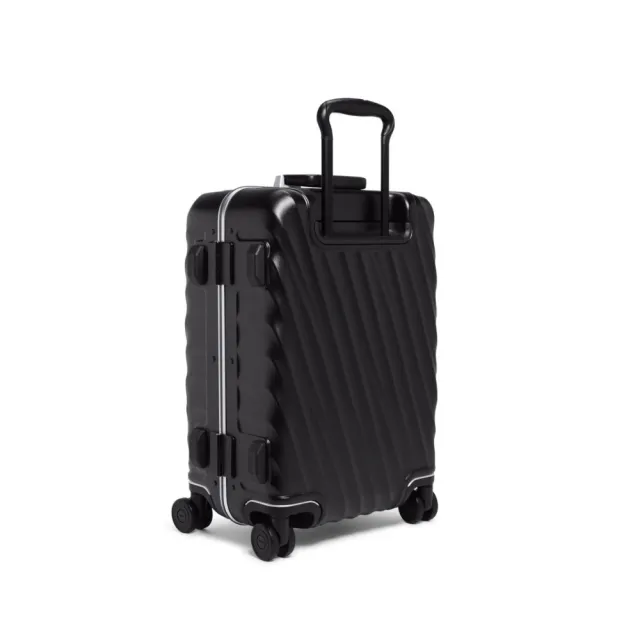 【TUMI】19 Degree 21 吋國際四輪登機箱 - 黑色紋理(TSA 鋁框版)