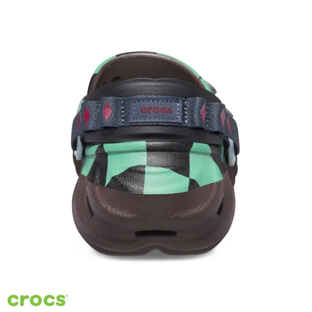 【Crocs】中性鞋 鬼滅之刃-炭治郎 Echo Clog 波波克駱格 聯名洞洞鞋(209317-2ZH)
