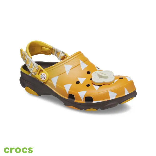 【Crocs官方直營】中性鞋 鬼滅之刃-善逸 All-Terrain 特林 聯名洞洞鞋(209318-206)